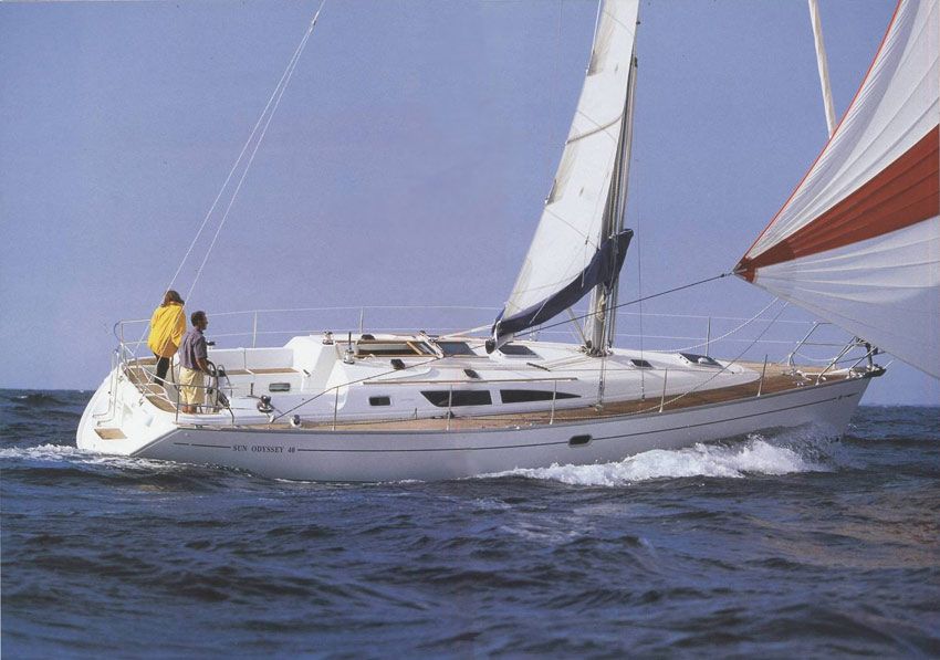 Sun Odyssey 40 sous voile